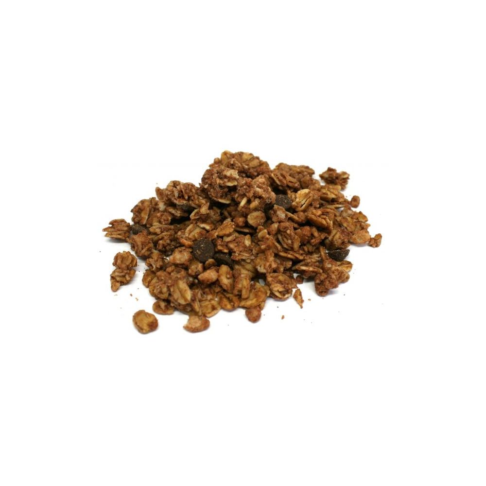 Muesli croustillant chocolat BIO*. 11,90€/kg