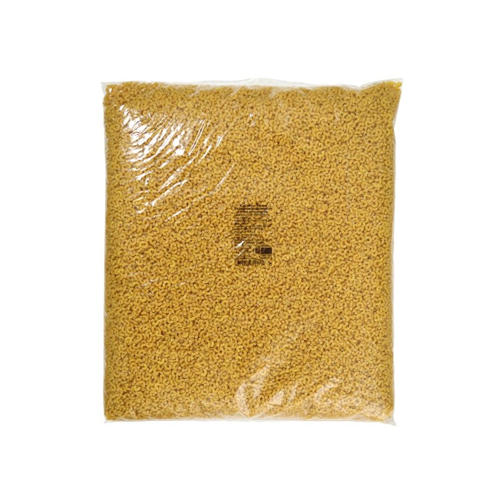 Pâtes coquillettes demi-complètes BIO*  sac 5kg