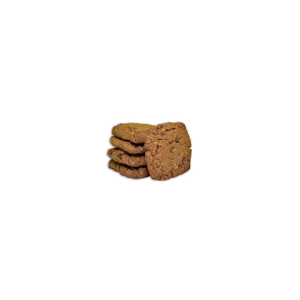 Biscuits carrés avoine chocolat BIO* normands. 19,90€/kg