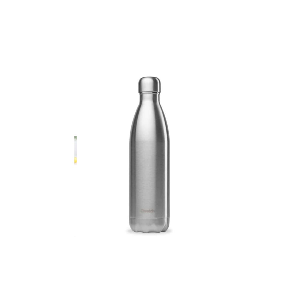 Gourde bouteille isotherme 750ml  inox brossé