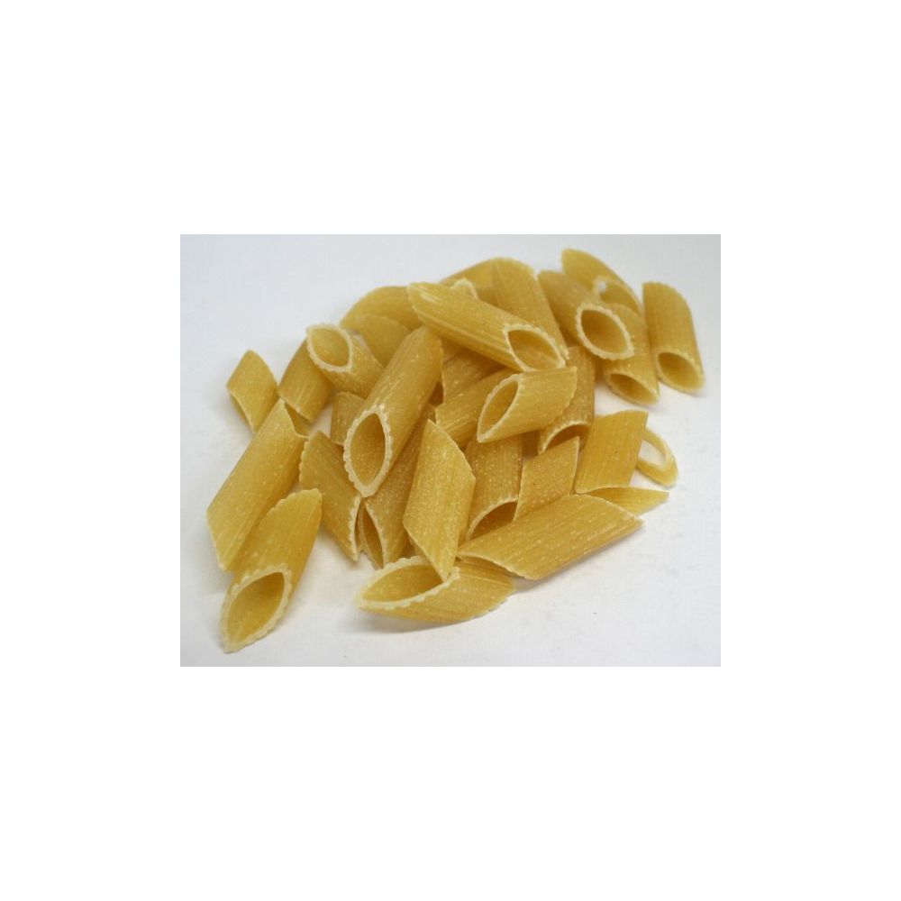 Pâtes penne blanches BIO*. 3,90€/kg