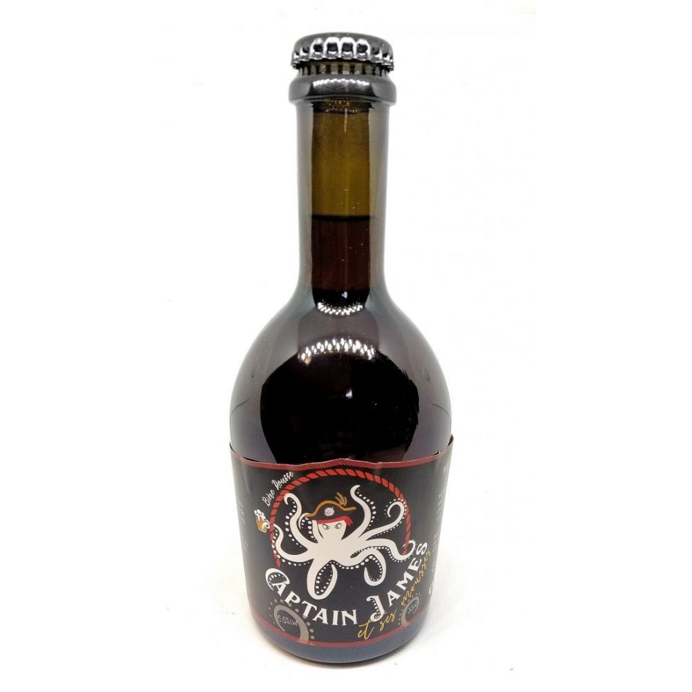 Bière Captain James 33cl rousse BIO* . 10,60€/kg