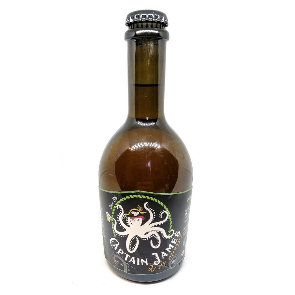 Bière Captain James 33cl IPA BIO* . 10,60€/kg