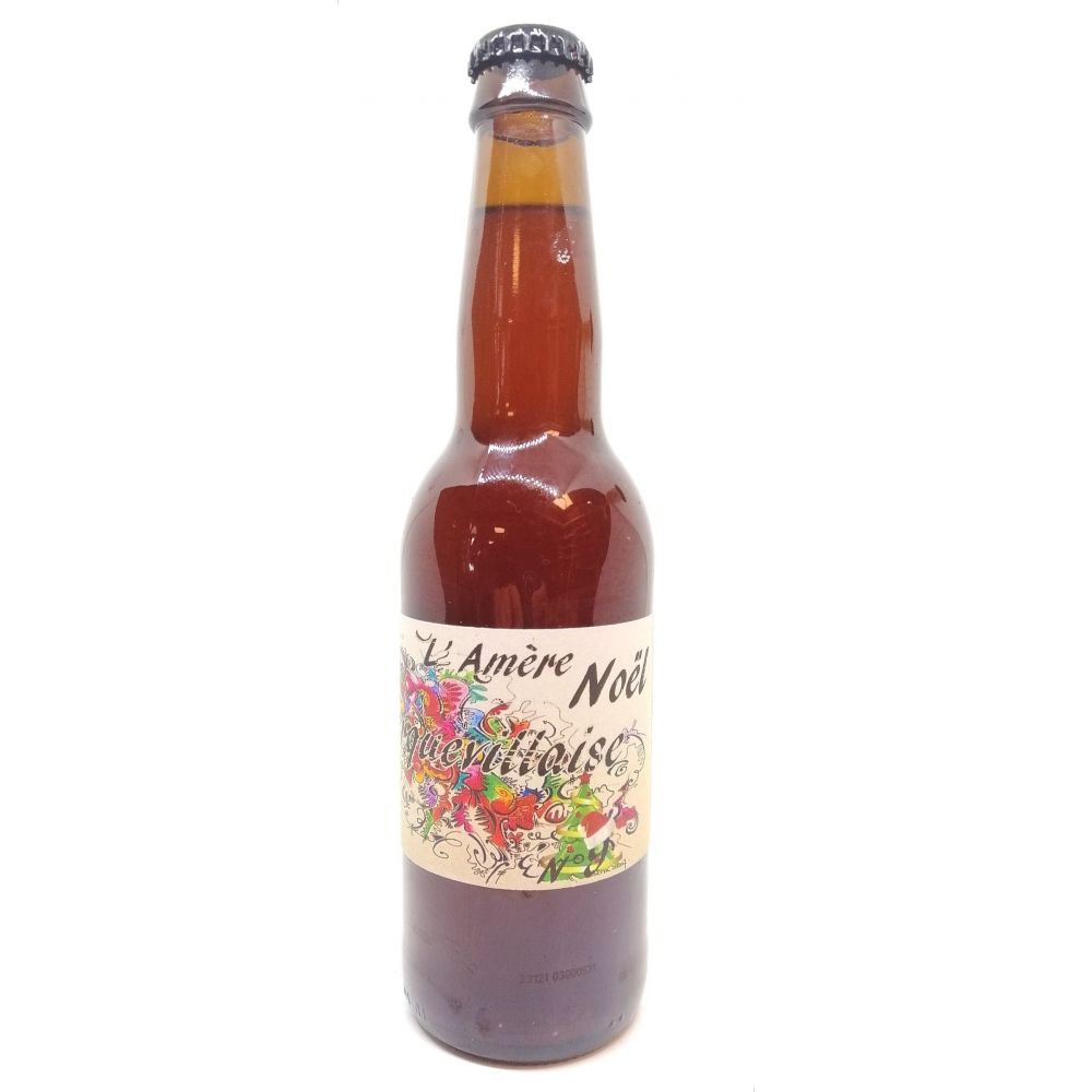 Bière Querquevillaise  l'amère de Noël 33cl