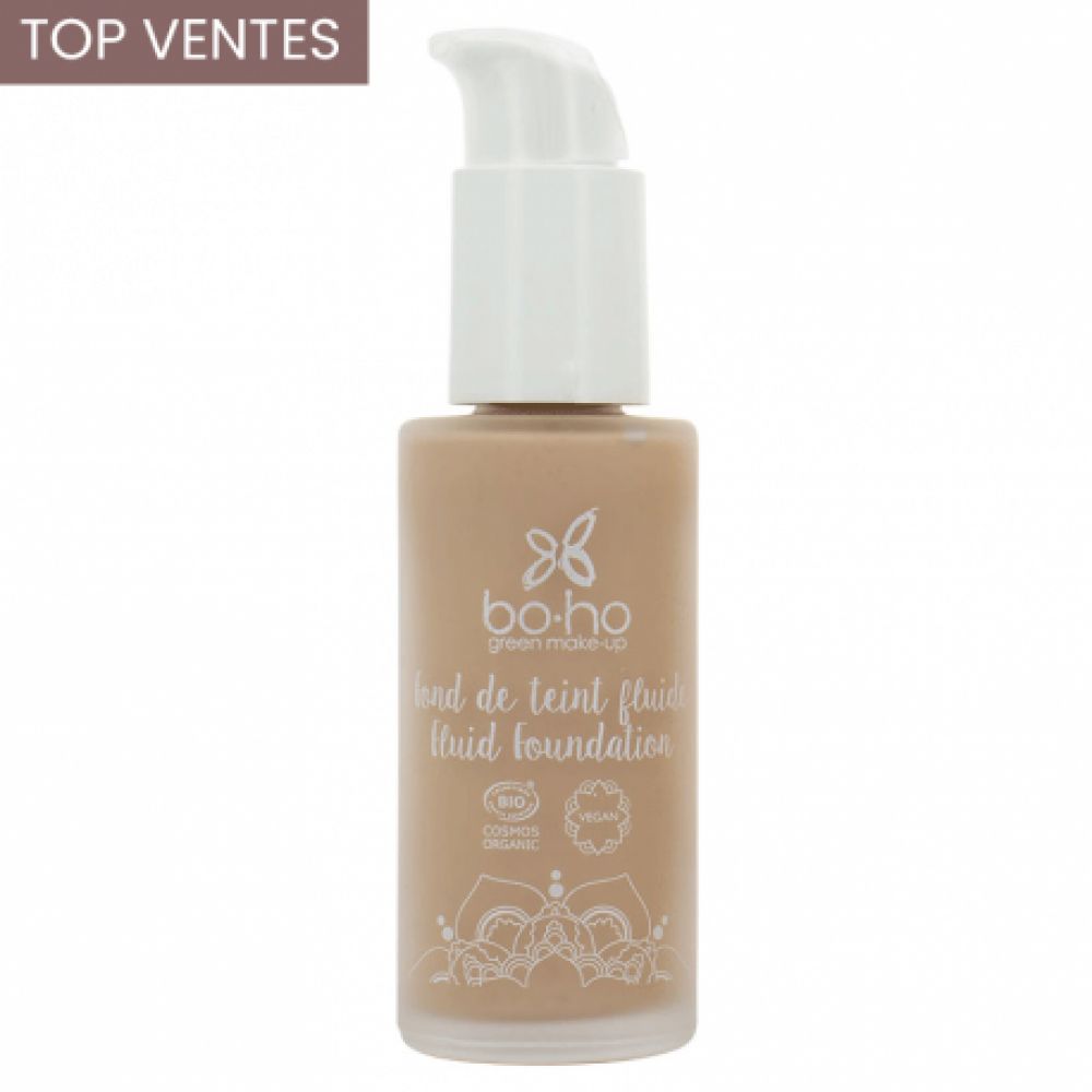 Fond de teint fluide beige doré 4