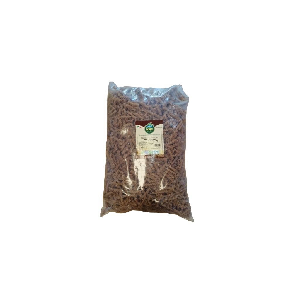 Pâtes spirales complètes BIO* 5kg