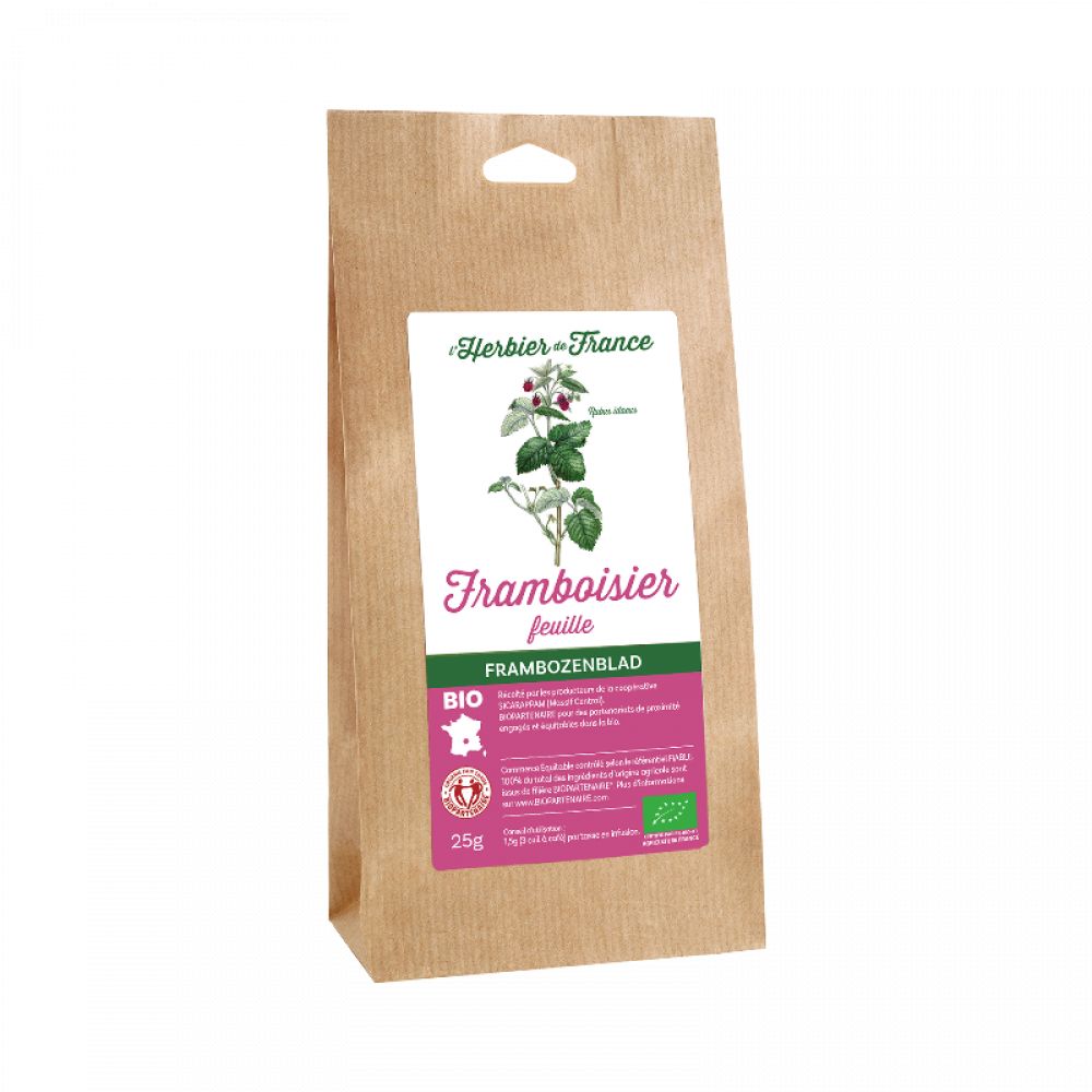 Plante framboisier feuille BIO* 25g