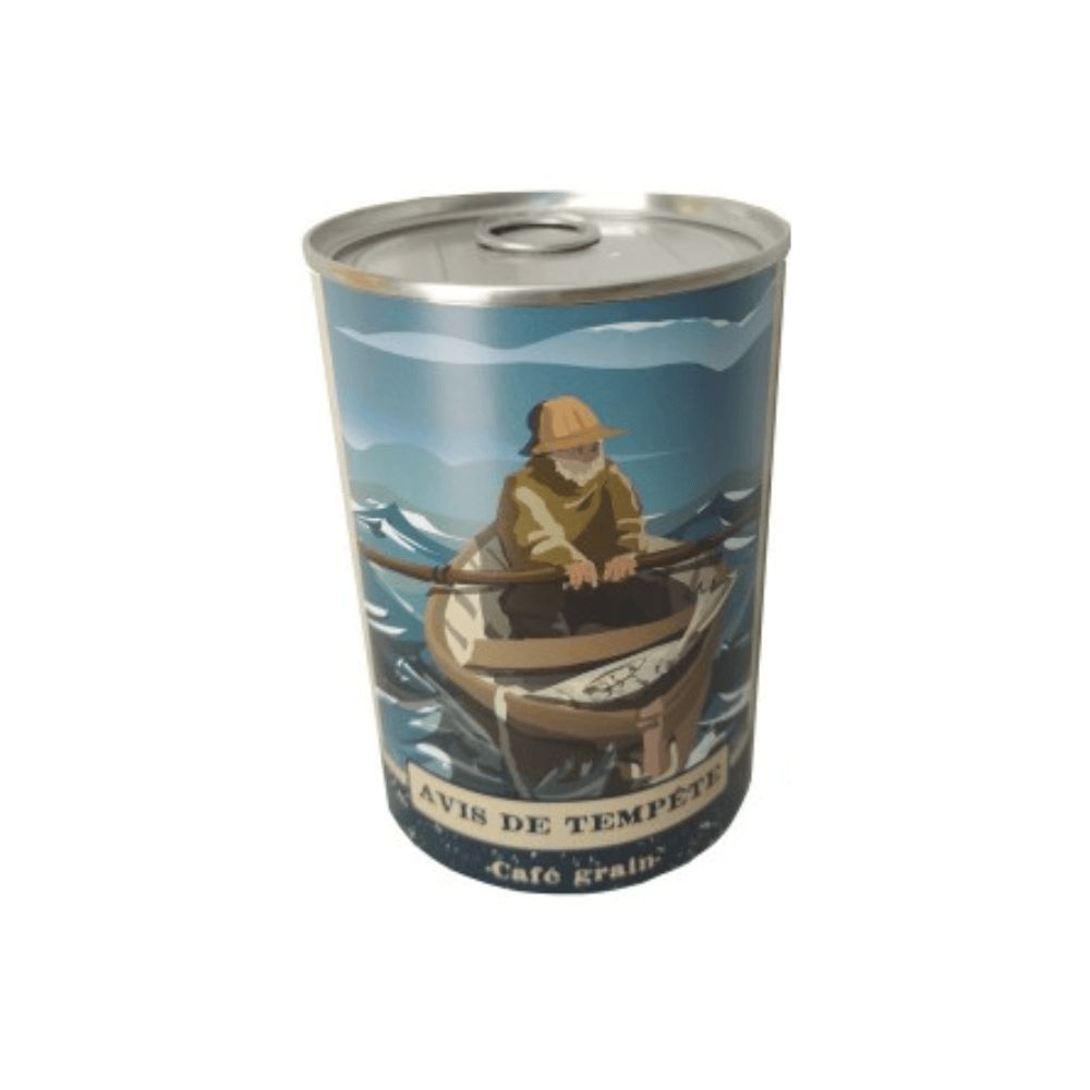 Café grain du vieux pêcheur Avis de tempête BIO* 125g boite