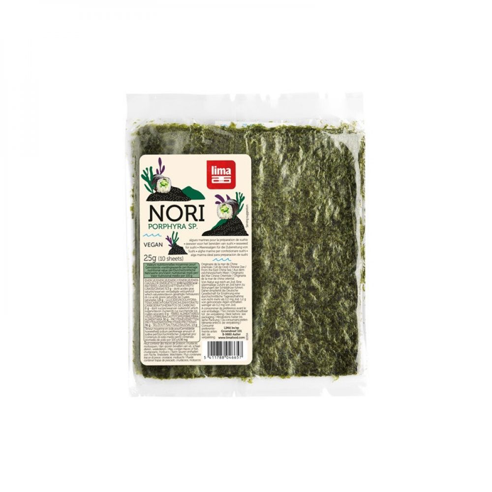 10 feuilles de nori 25g