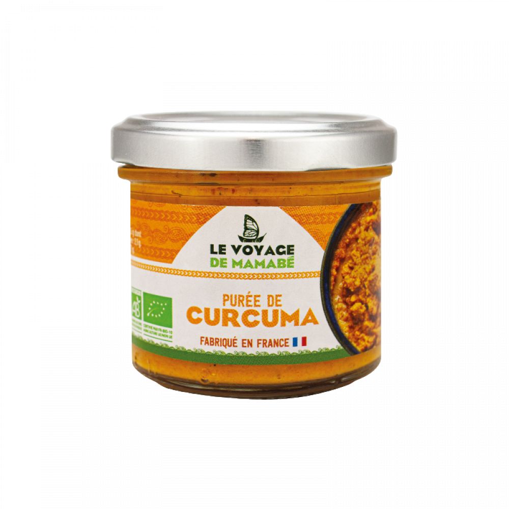 Purée de curcuma BIO 100g