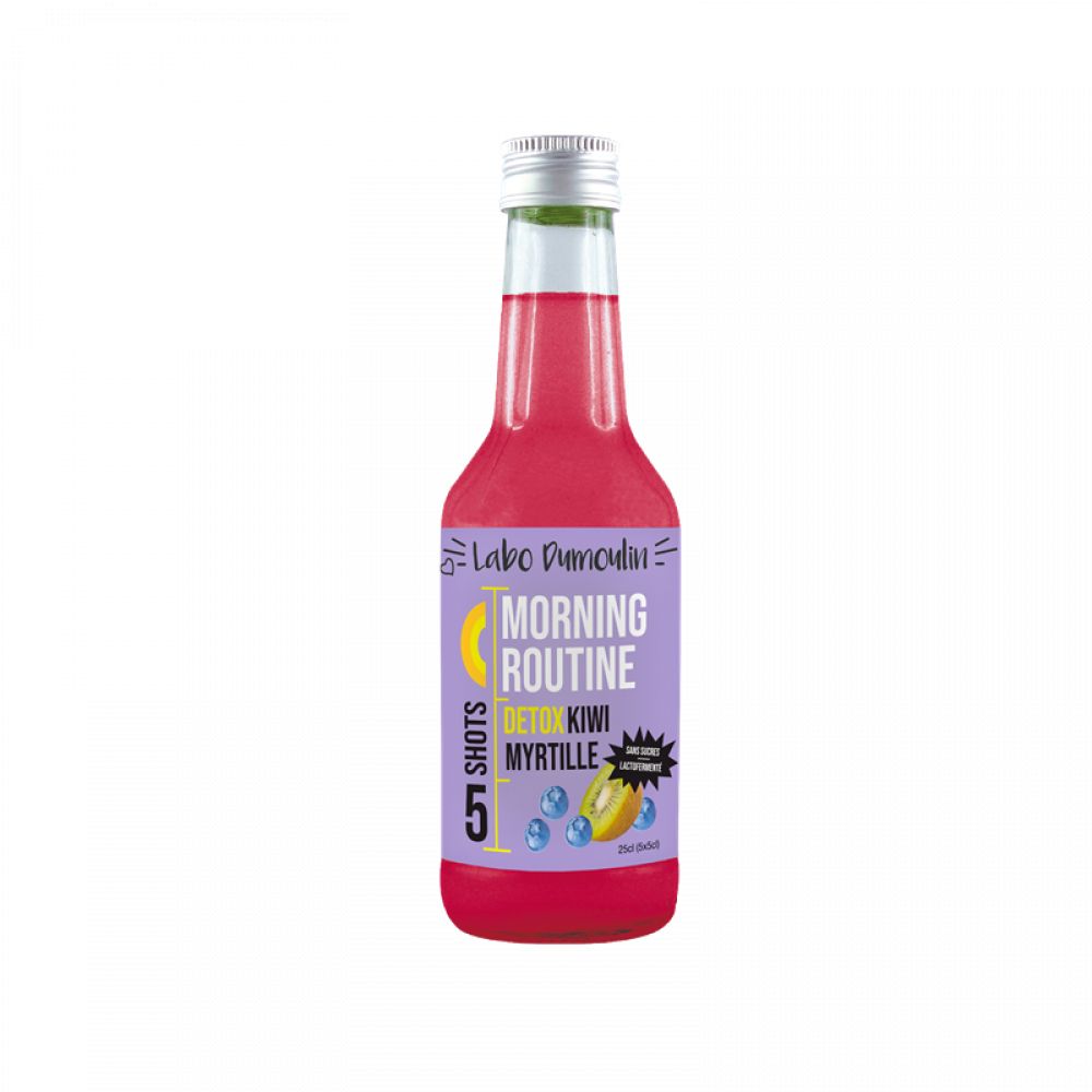 Shot BIO morning routine détox myrtille25cl