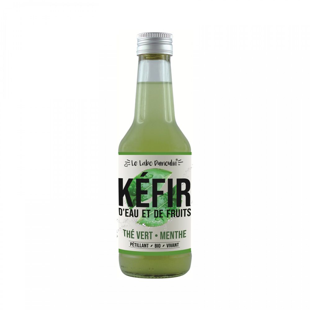 Kéfir de fruit menthe thé vert 25cl BIO*