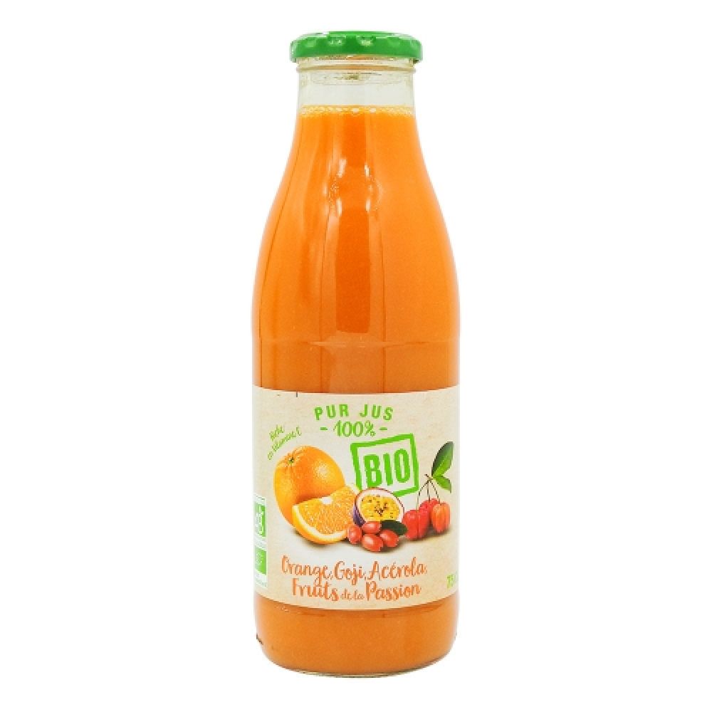 Jus orange goji acérola BIO 75cl