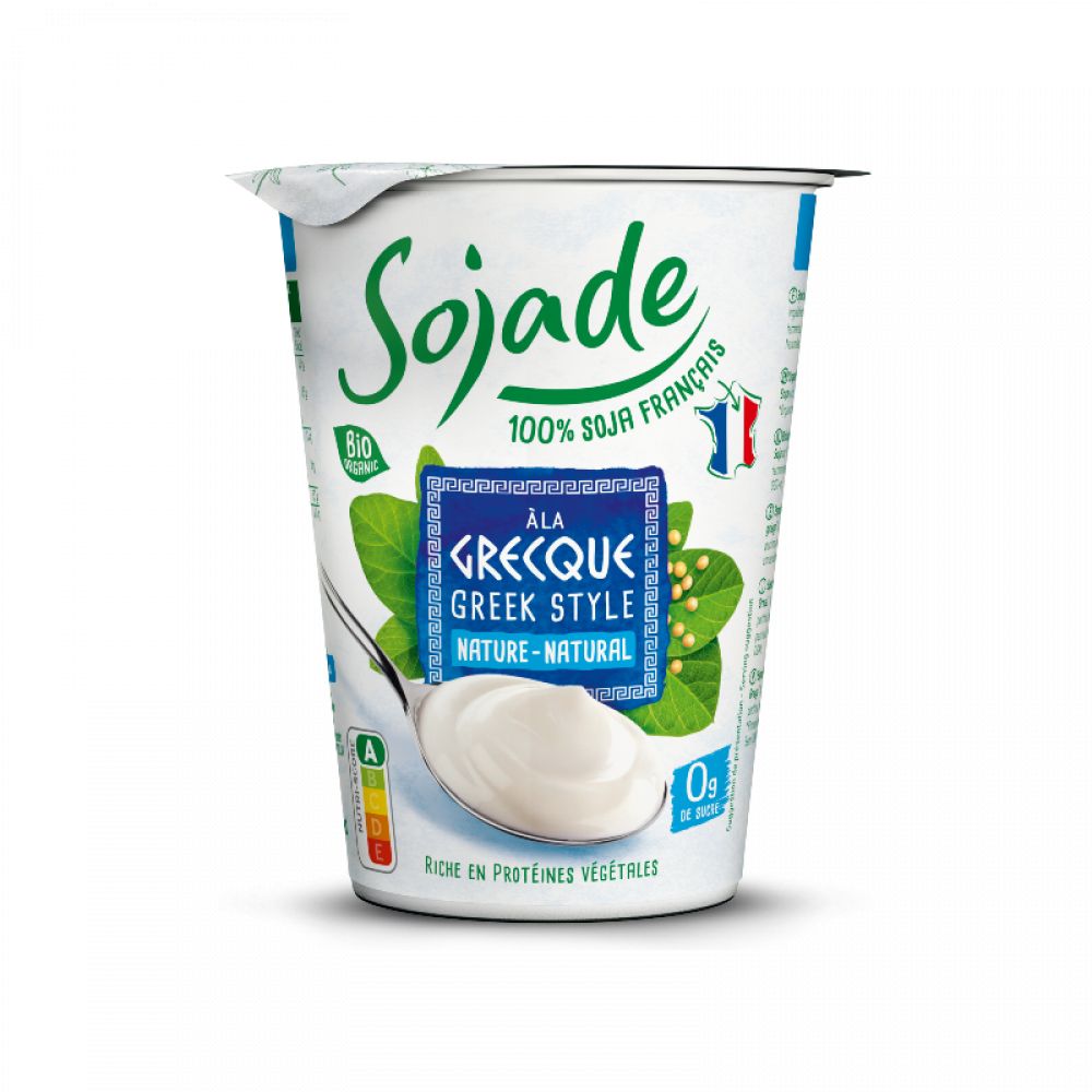 Yaourt à la grecque végé de soja BIO*400g