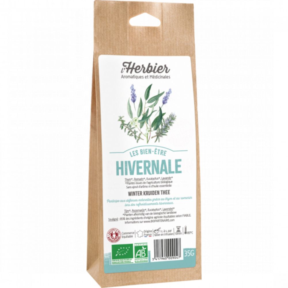 Tisane Mélange bien-être hivernal BIO* 35g