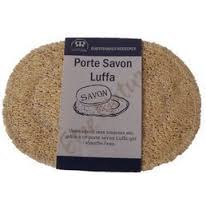 Porte savon luffa