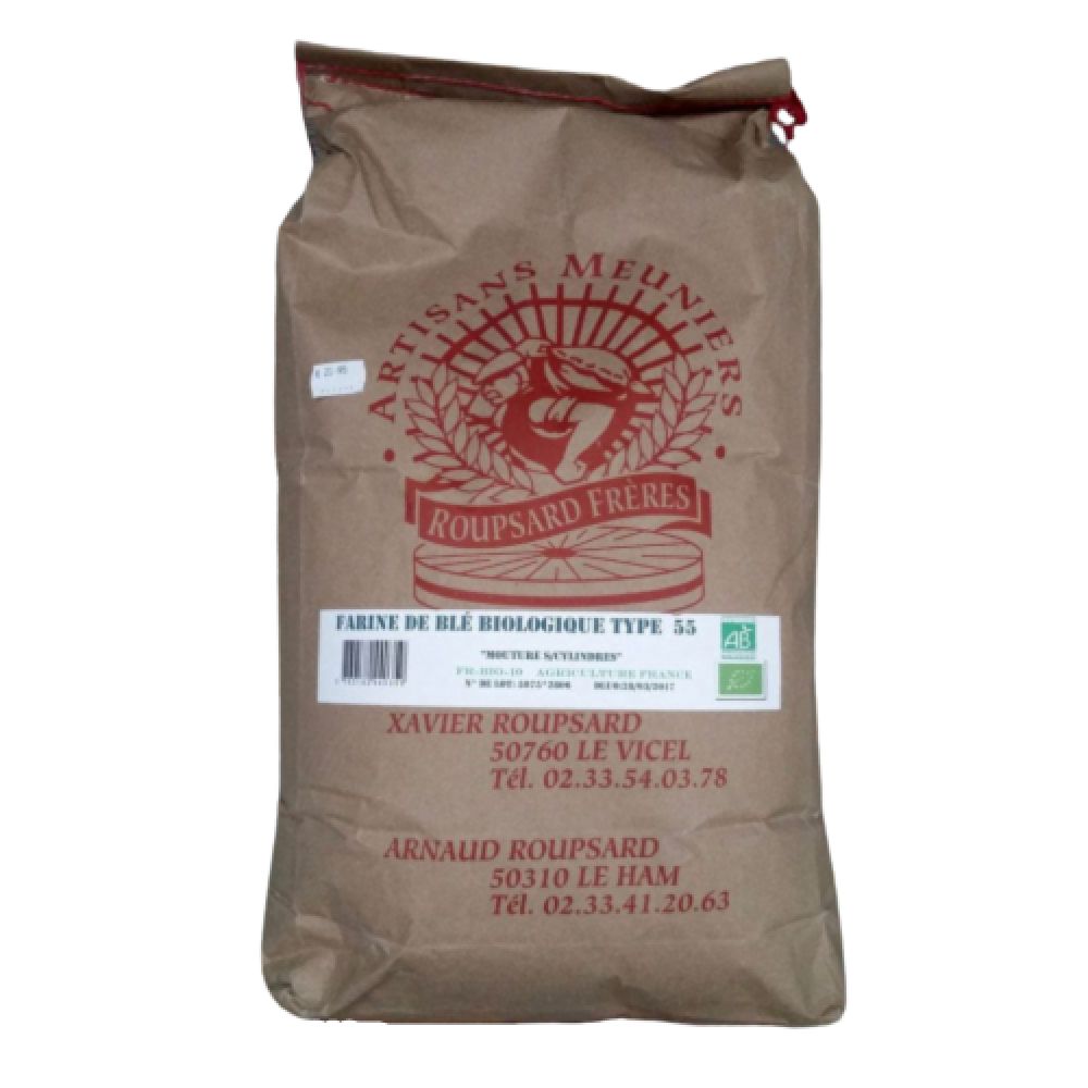 Farine de lin Bio 10kg-1 sac de 10 kg au carton