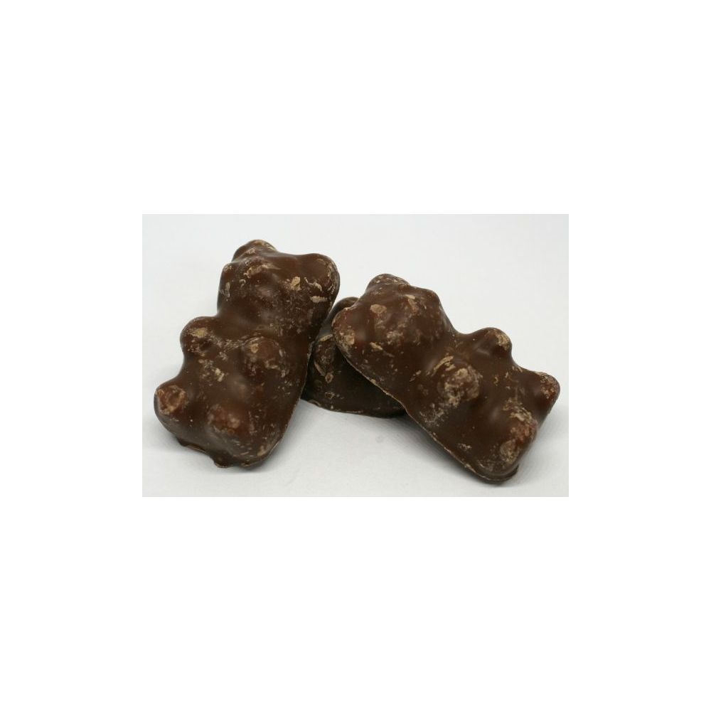 Guimauve ourson chocolat lait. 16,95€/kg