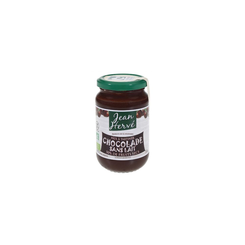 Pâte à tartiner BIO* chocolade sans lait et sans huile de palme pot 350g