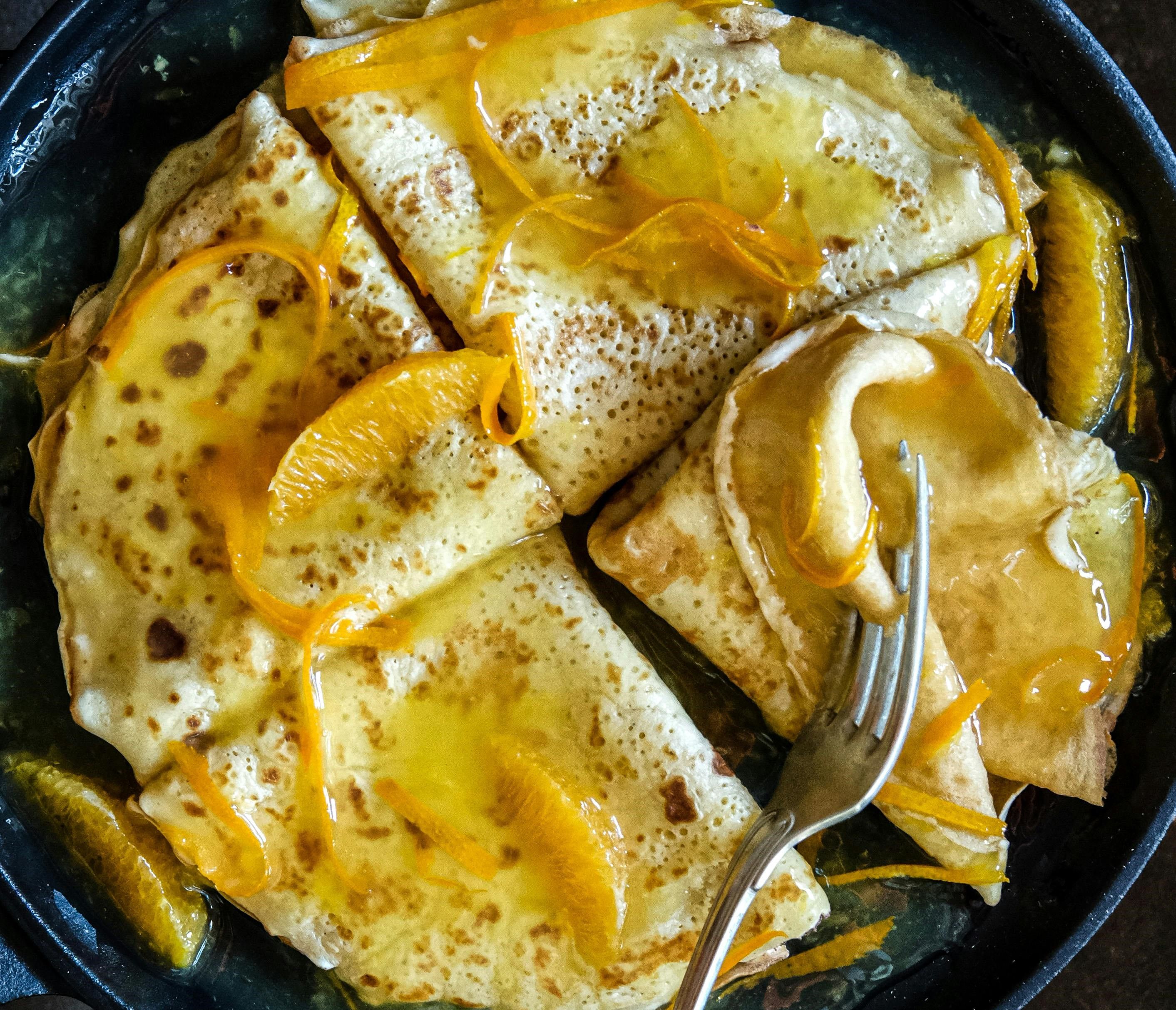 crepes orange grand marnier